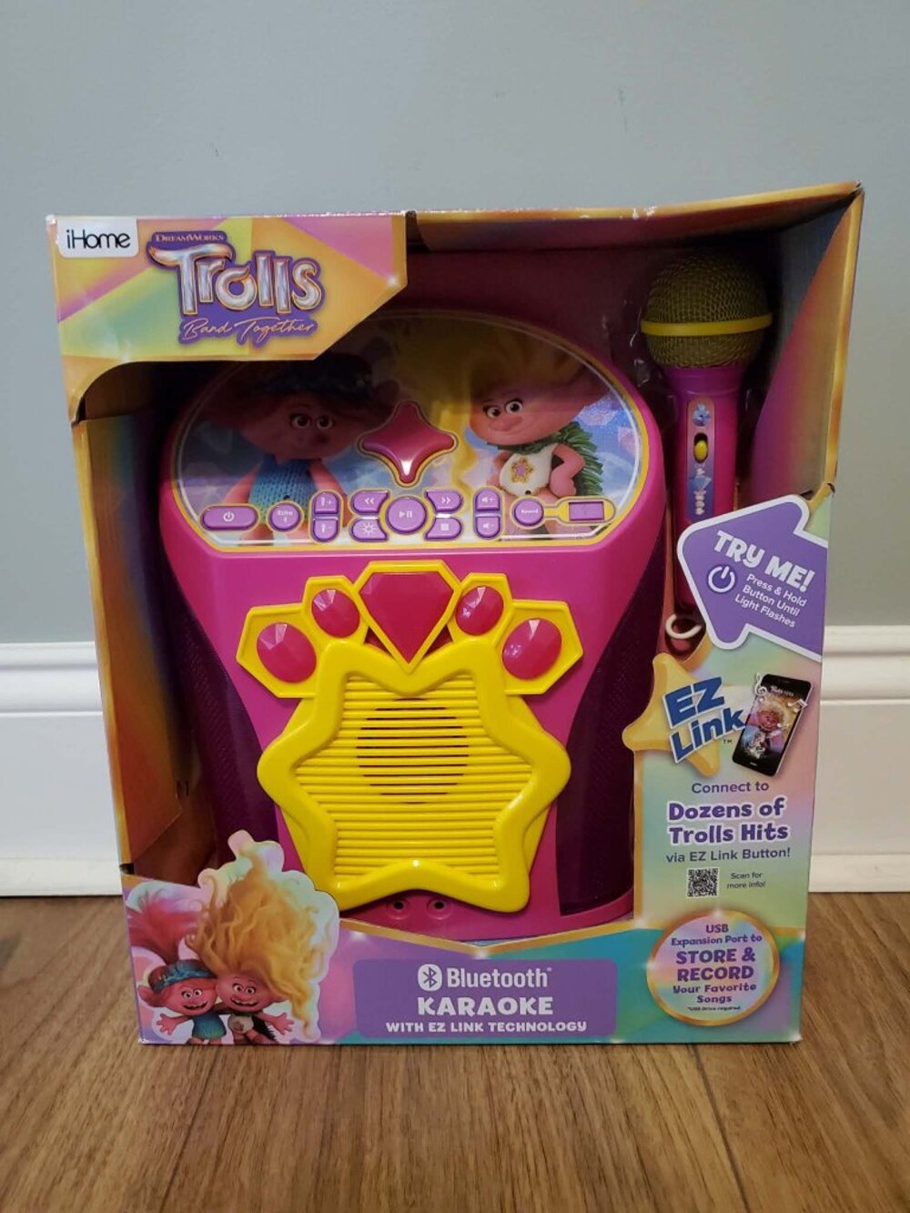 eKids Trolls 3 Bluetooth Karaoke